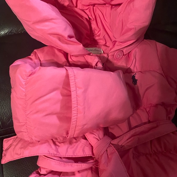 Pink Ralph Lauren 6m snowsuit bunting - Picture 6 of 6